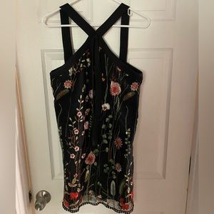 Size small embroidered dress. Worn 2 times
